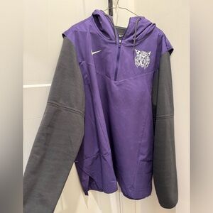 Nike Purple and Gray Jacket Kansas State Wildcats
